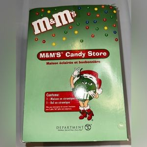 M&M’s Candy Store Lighted House & Candy Dish